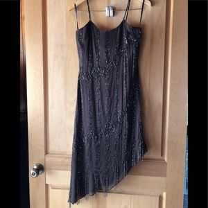 CACHE Beaded Cocktail Dress size 6